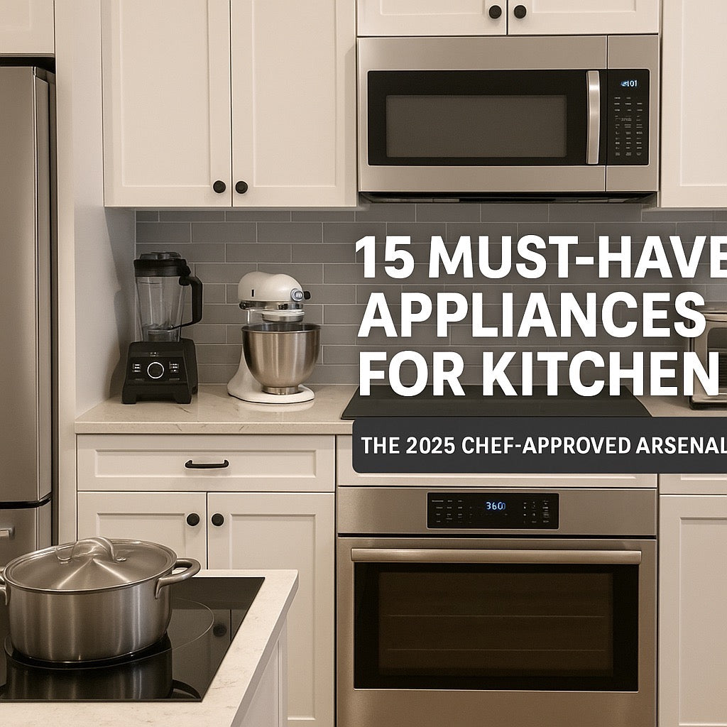 Must-Have Appliances for Kitchen-The 2025 Chef-Approved Arsenal – VBGK