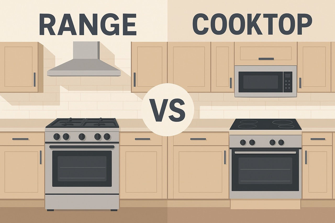 Range vs Cooktop-Which is better for your kitchen
