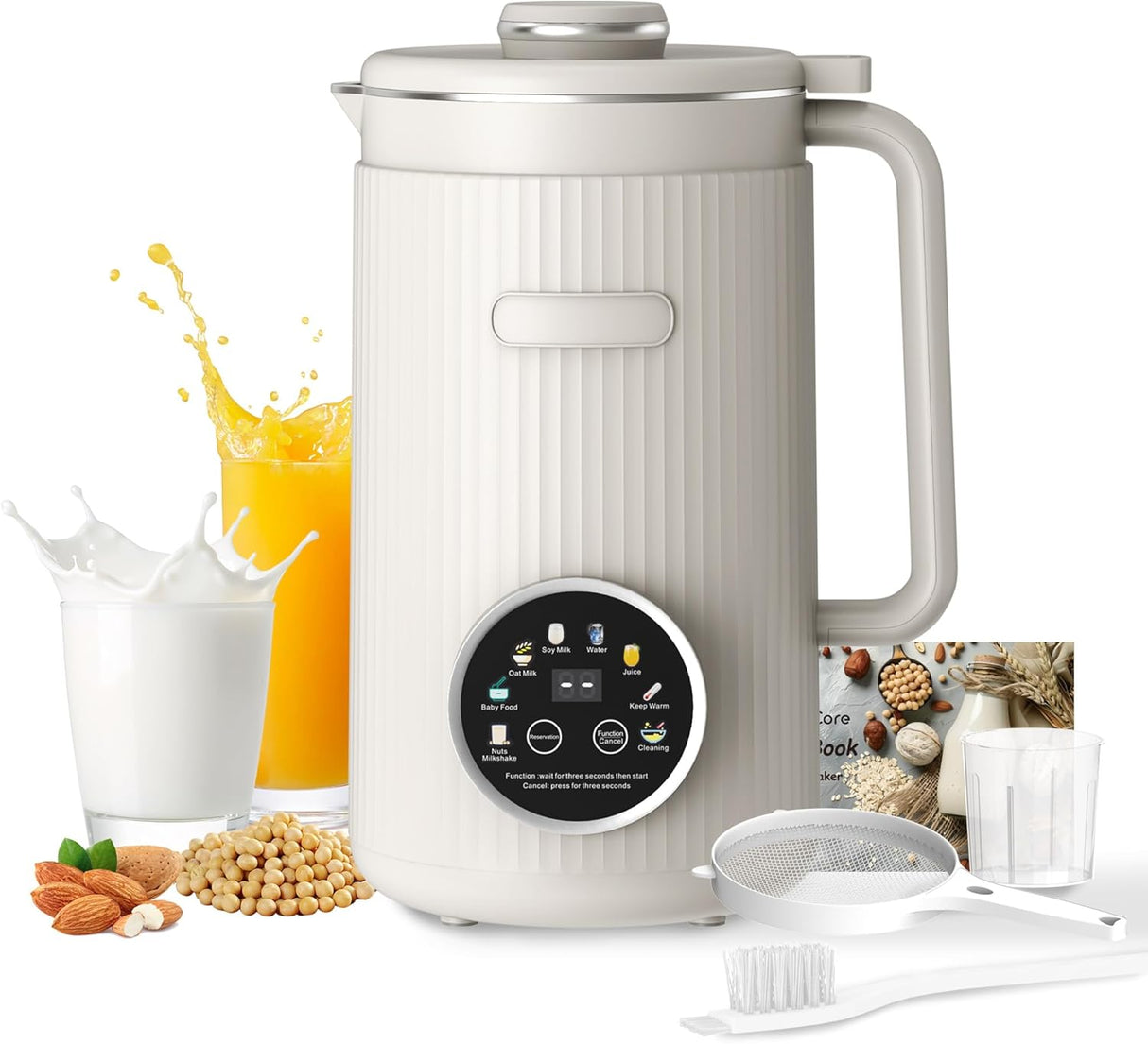 8 in 1 Automatic Nut Milk Maker Machine