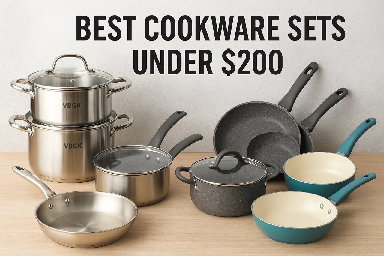 Best Cookware Sets Under $200: What Budget Option You Should Pick