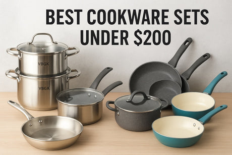 Best Cookware Sets Under $200: What Budget Option You Should Pick