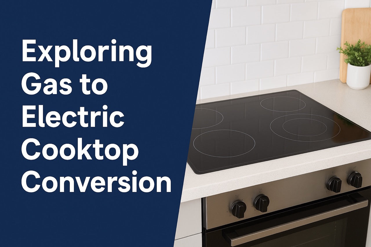Gas to Electric Cooktop Conversion