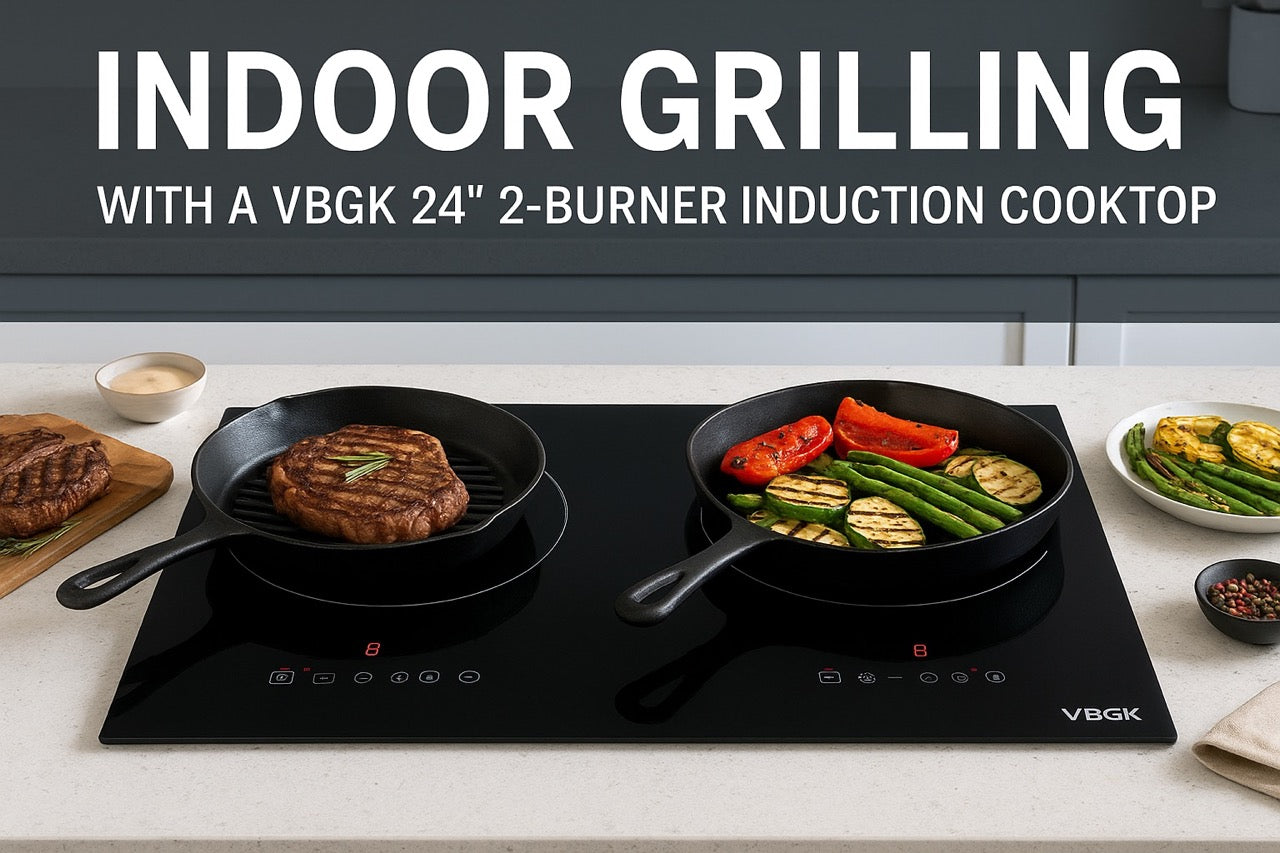 Indoor Grilling with an Induction Cooktop
