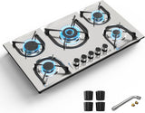 5 Burner Gas Cooktop