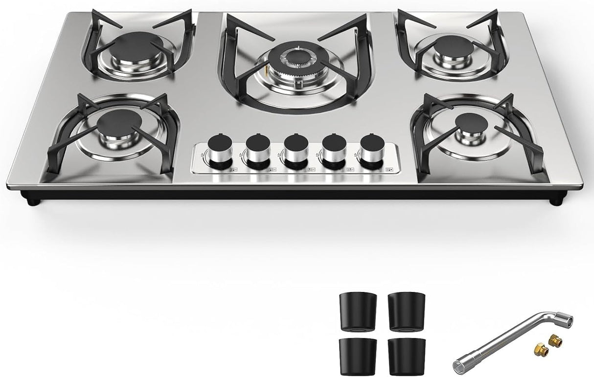 5 Burner Gas Cooktop