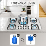 5 Burner Gas Cooktop