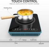 Single Burner Portable Induction Cooktop 13 Inch 1800W