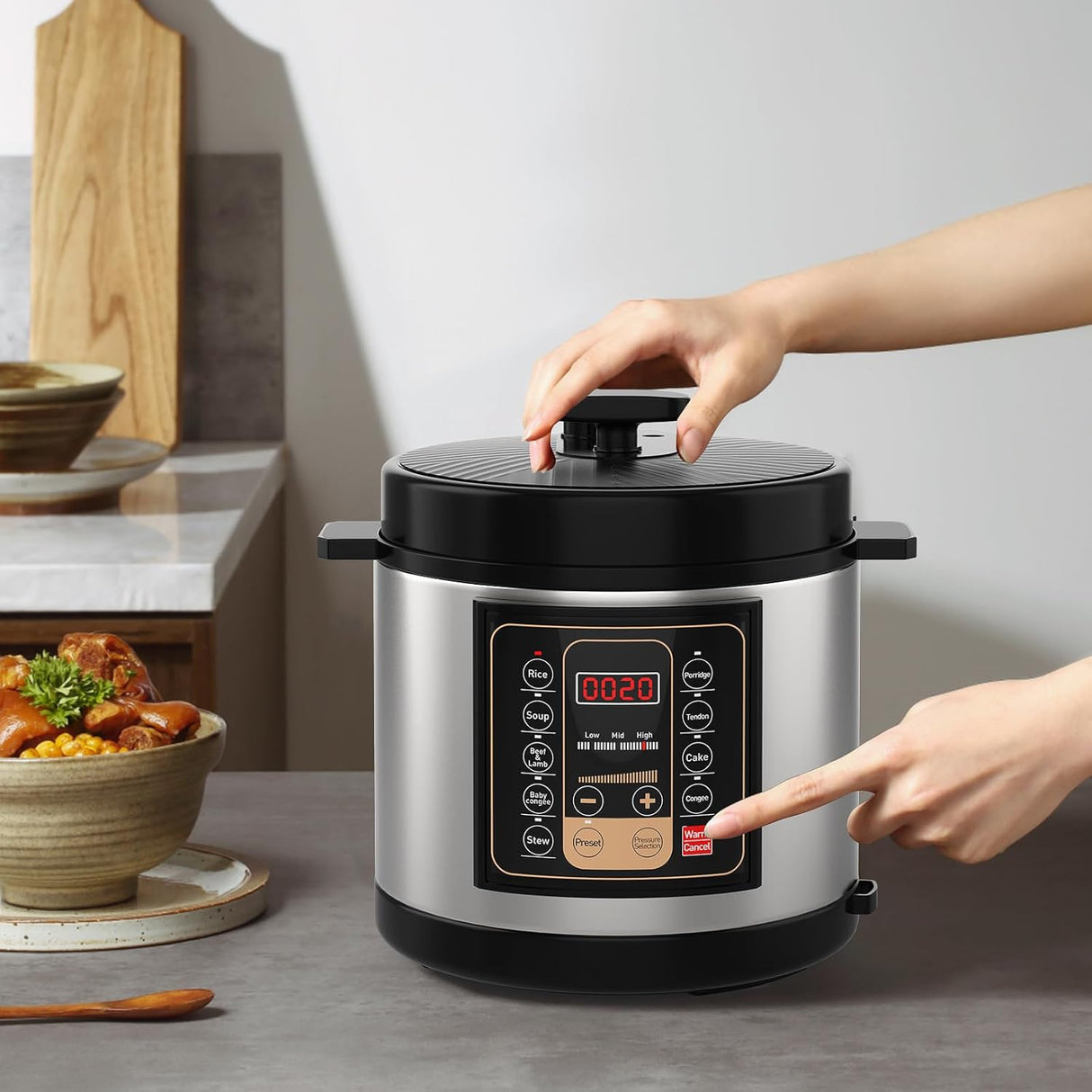 6 Quart Electric Pressure Cooker