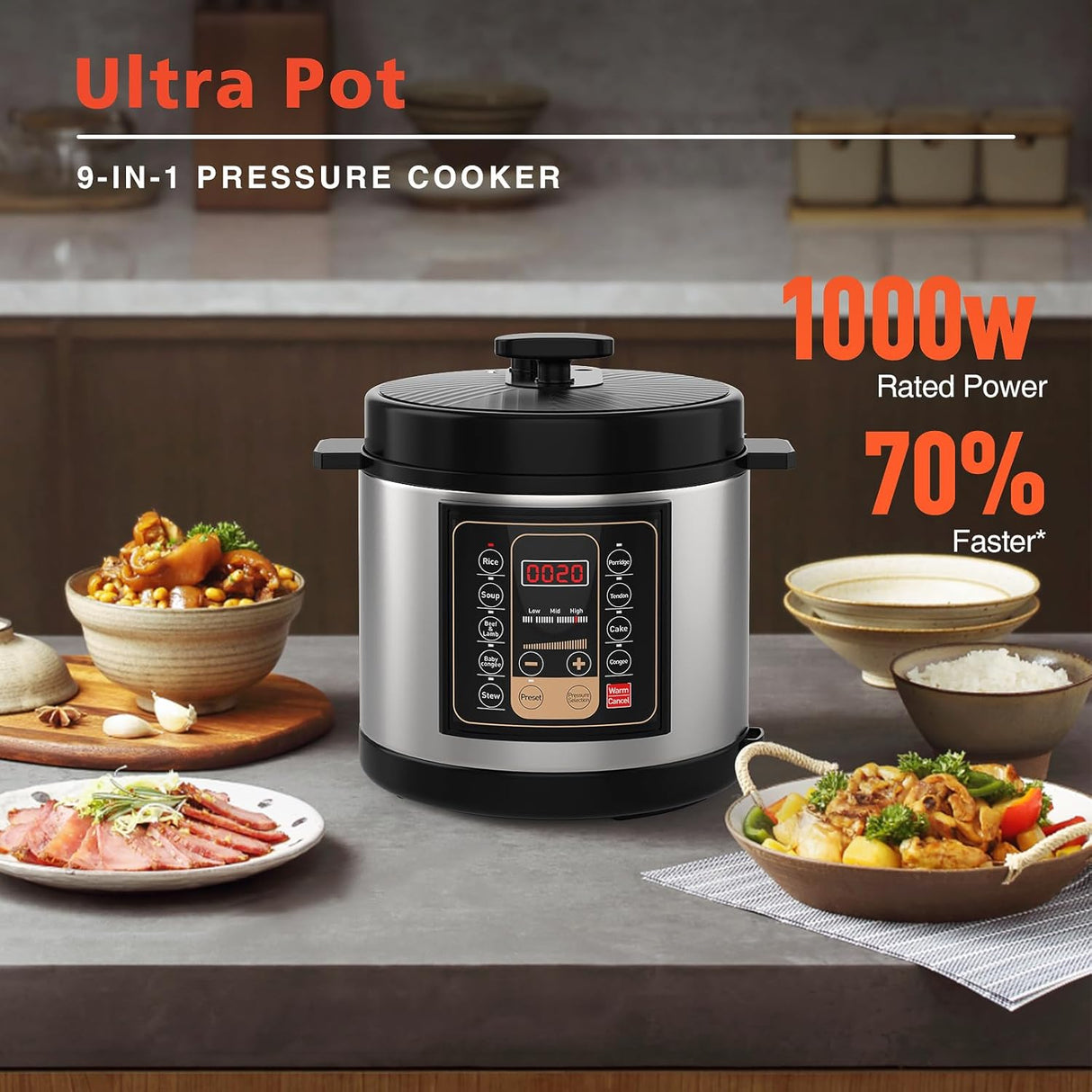 6 Quart Electric Pressure Cooker