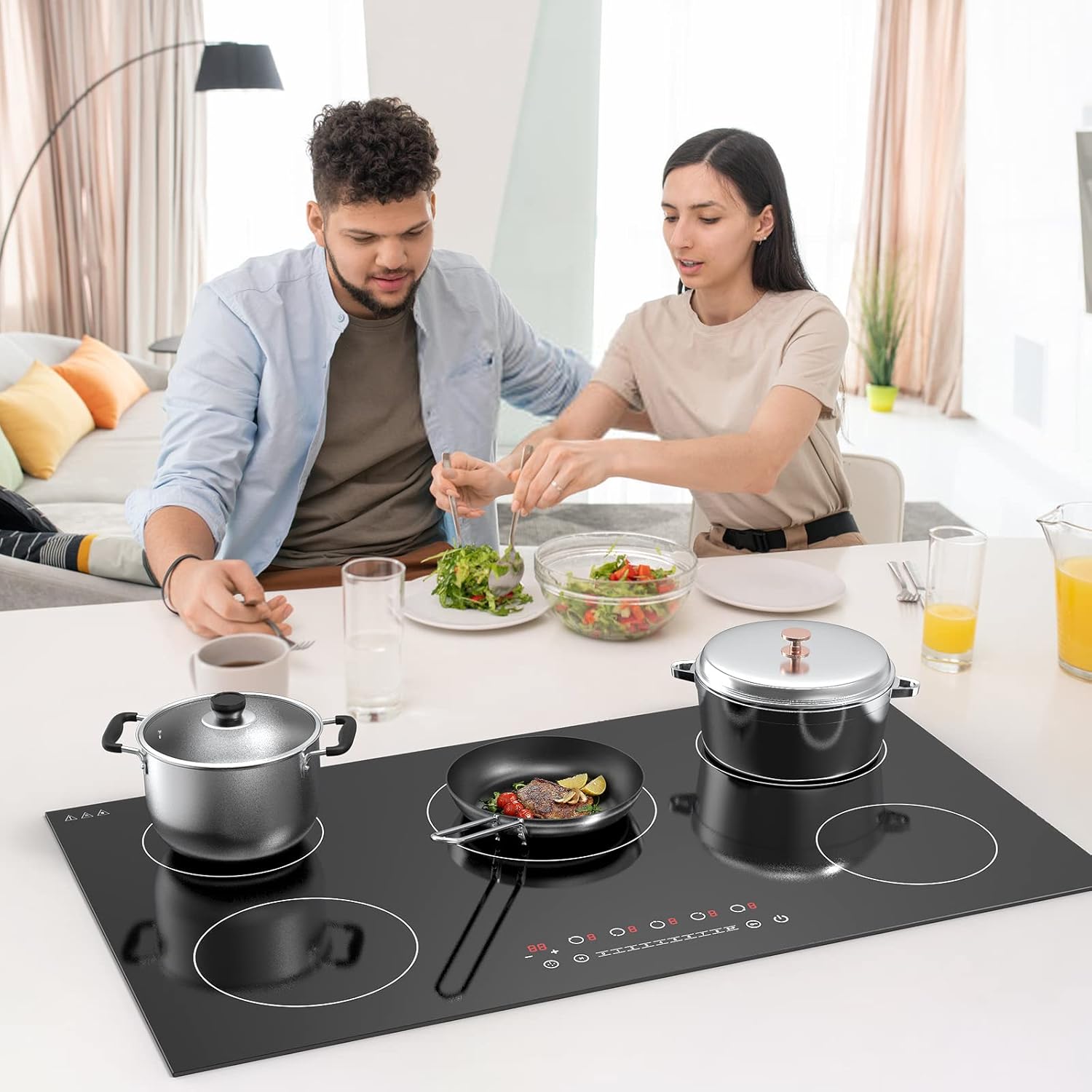 VBGK Five‑Burner Induction Cooktop 36‑Inch (Best under $300)
