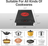 Single Burner Portable Electric Cooktop 2000W Infrared Cooker