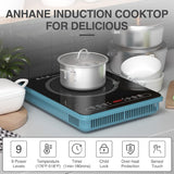 Single Burner Portable Induction Cooktop 13 Inch 1800W