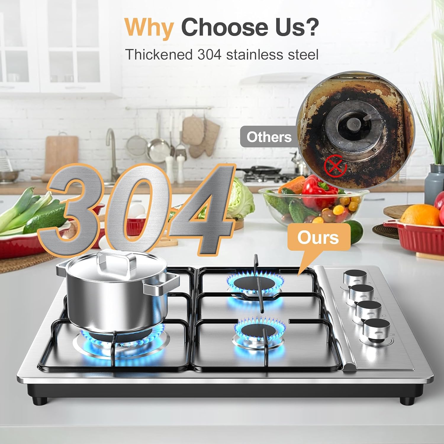 Gas Cooktops – VBGK