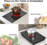 Single Burner Portable Electric Cooktop 2000W Infrared Cooker