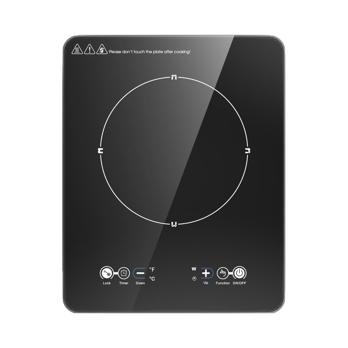 Single Burner Portable Induction Cooktop 1800W