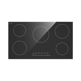 Five Burner Induction Cooktop 36 Inch 7400W Infrared Cooker