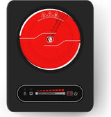 1800W Portable Single Burner Electric Cooktop with LED Touch Control and 9 Power Levels